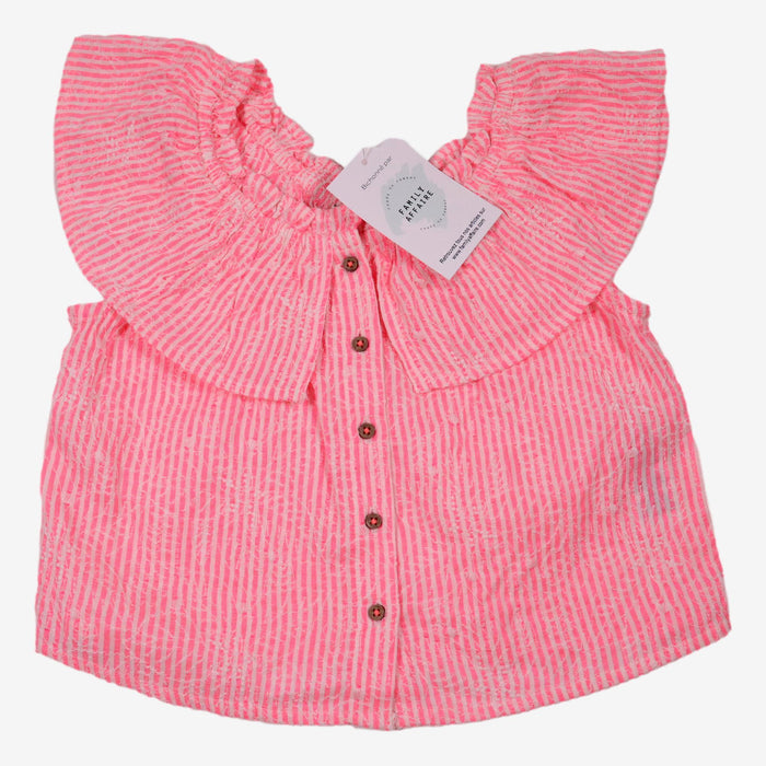 M&S KIDS 4 ans blouse rayée rose