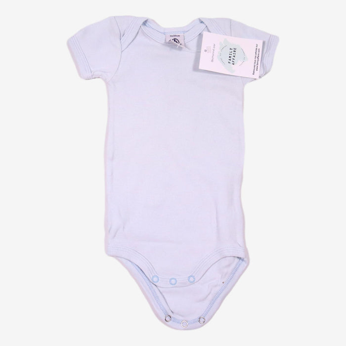 PETIT BATEAU 3 mois body bleu