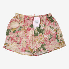 THE ANIMALS OBSERVATORY 12 ans Short à fleurs gaze de coton