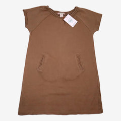 BONPOINT 10 ans Robe pull taupe