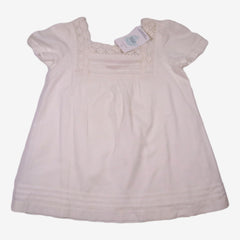 GAP 6/7 ans blouse blanche avec dentelle