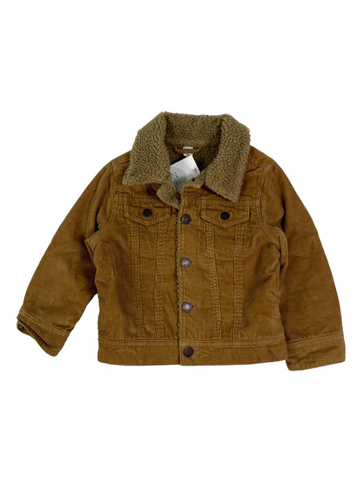 GAP 3 ans Manteau veste en velours camel