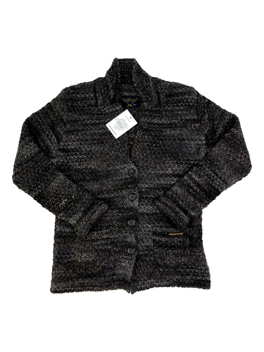 FINGERS IN THE NOSE  10/11 ans Manteau gilet laine maille grise