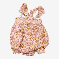 LOUIS LOUISE outlet 6m barboteuse fleurs rose