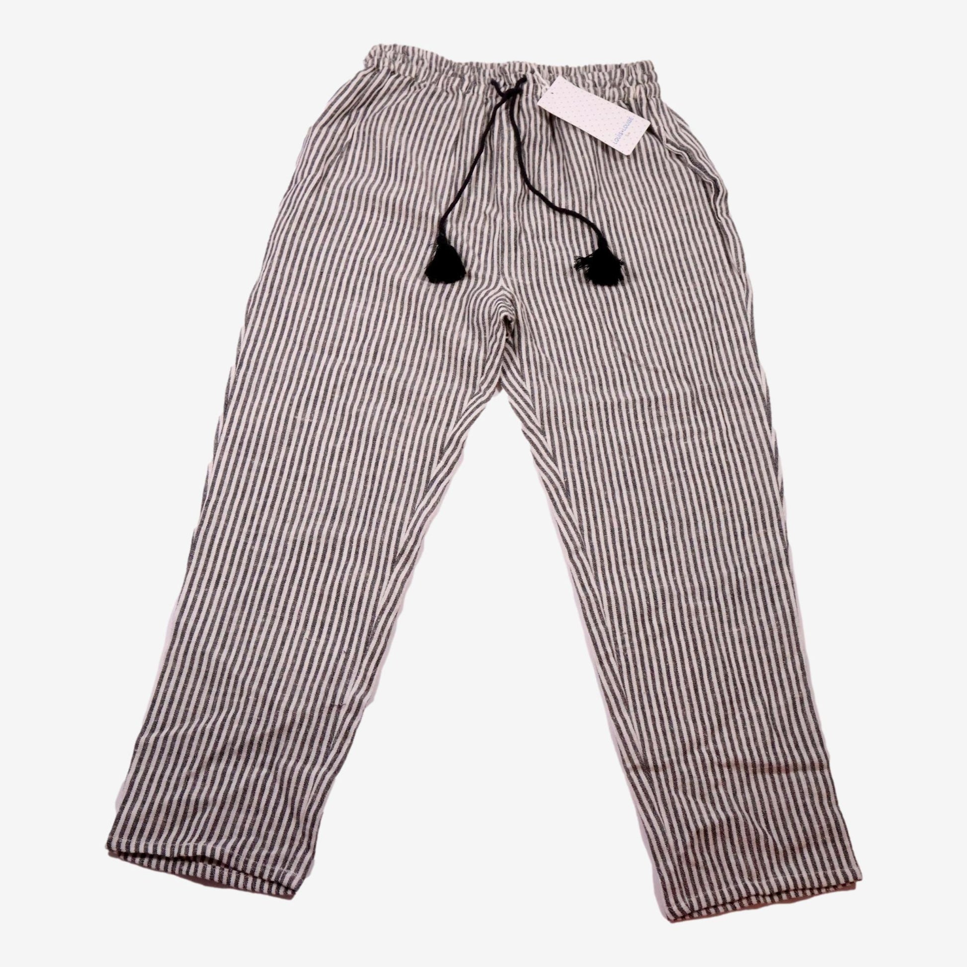 LOUIS LOUISE outlet 6 ans pantalon rayé N&B