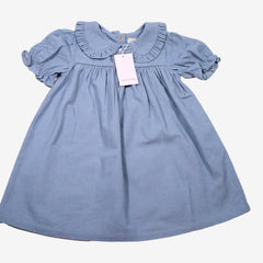 LOUIS LOUISE outlet 3 ans robe bleu chambrai