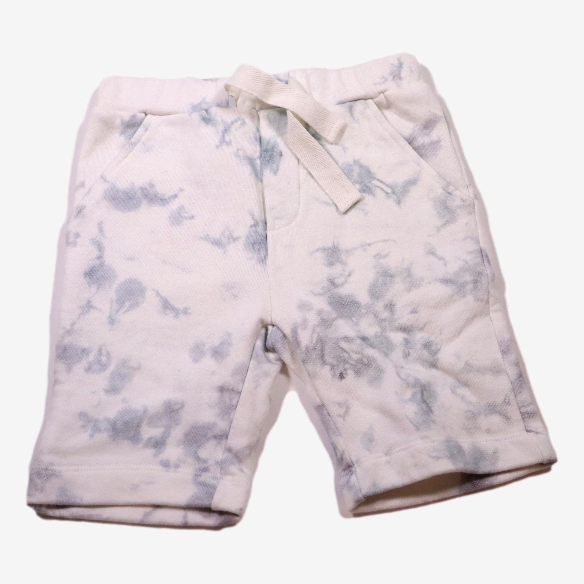 LOUIS LOUISE outlet 4 ans short jersey tye dye bleu