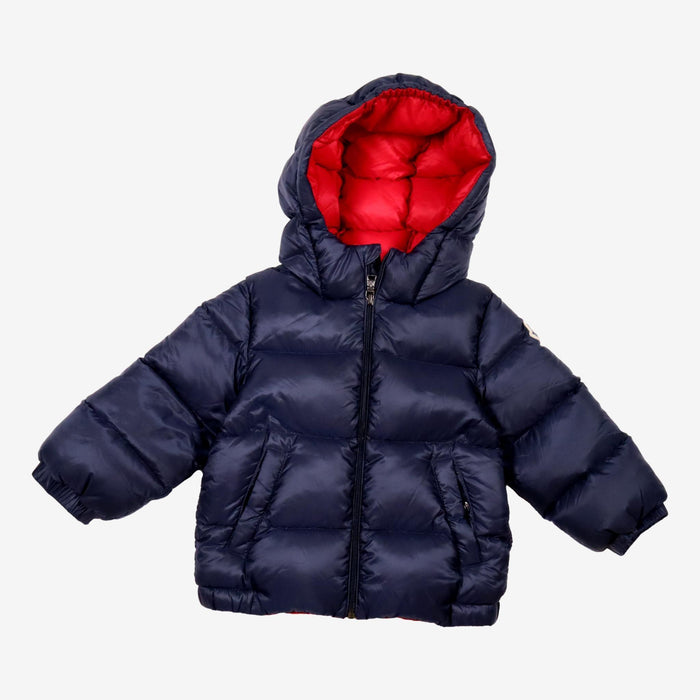 MONCLER 18 mois doudoune bleu