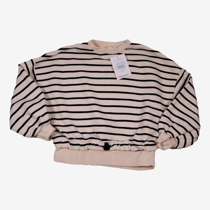 ZARA 7 ans sweat marinière élastique