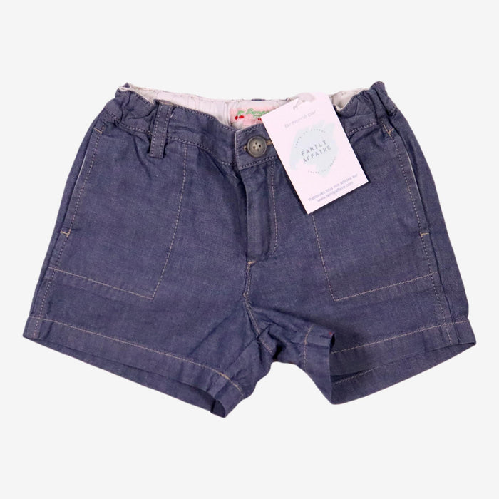 BONPOINT 18 mois short bleu