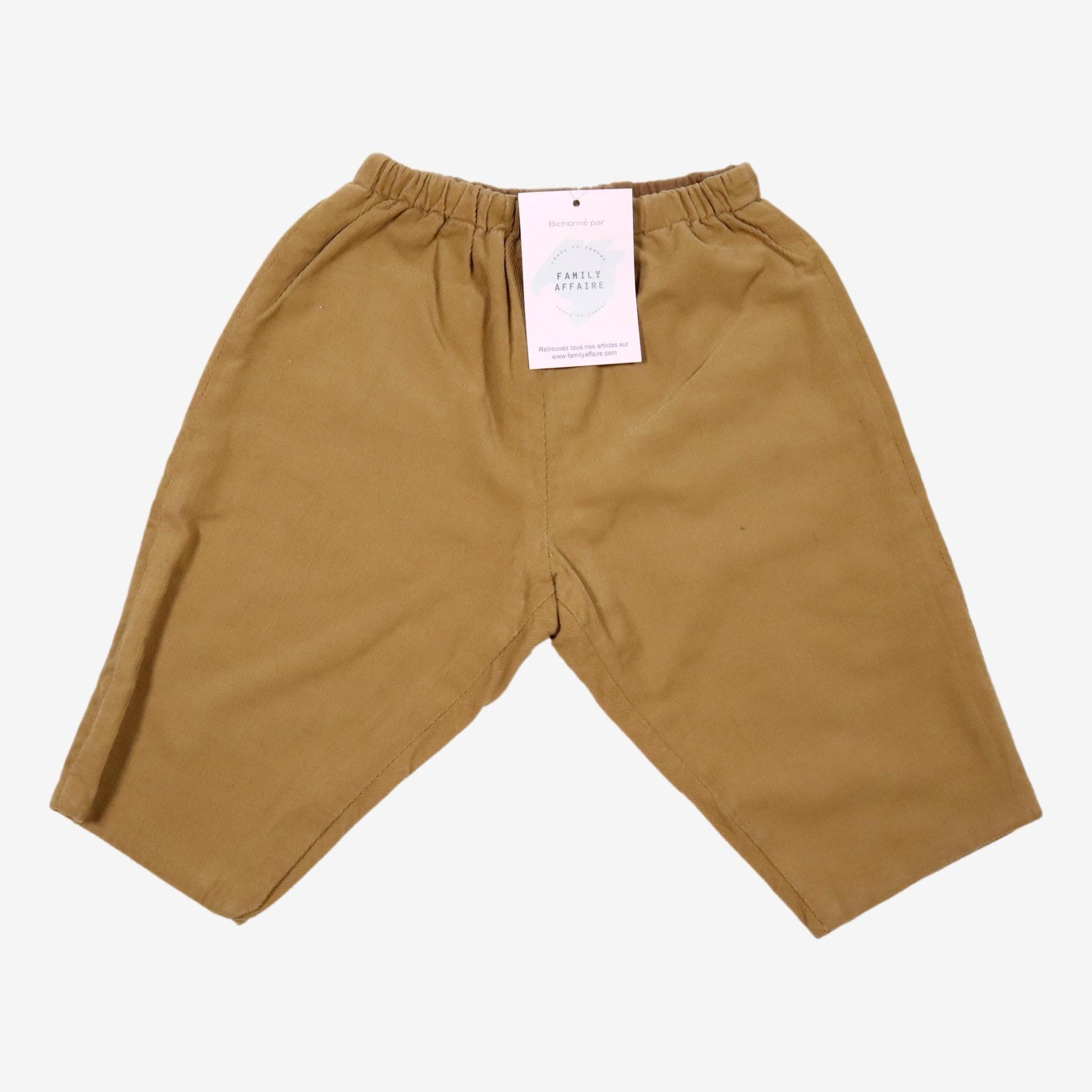 BONPOINT 6 mois pantalon velours beige