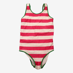 COS  6 ans maillots de bain a rayure rose et blanc