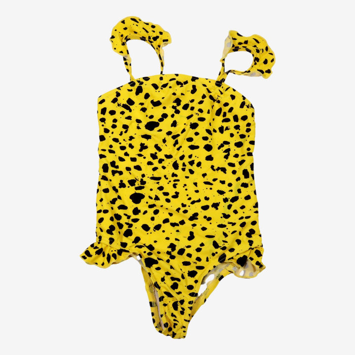 MINI RODINI 5 ans maillots de bain jaune point noir