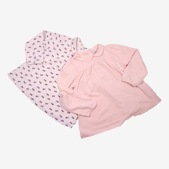 BOUT'CHOU 3 ans Lot de 2 Tee-shirts col claudine