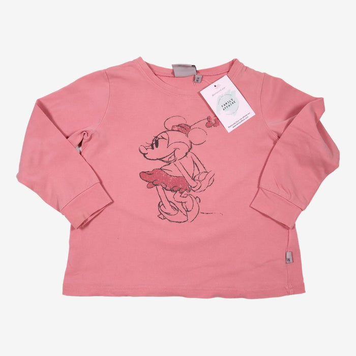 DISNEY 3 ans Tee-shirt Minie rose