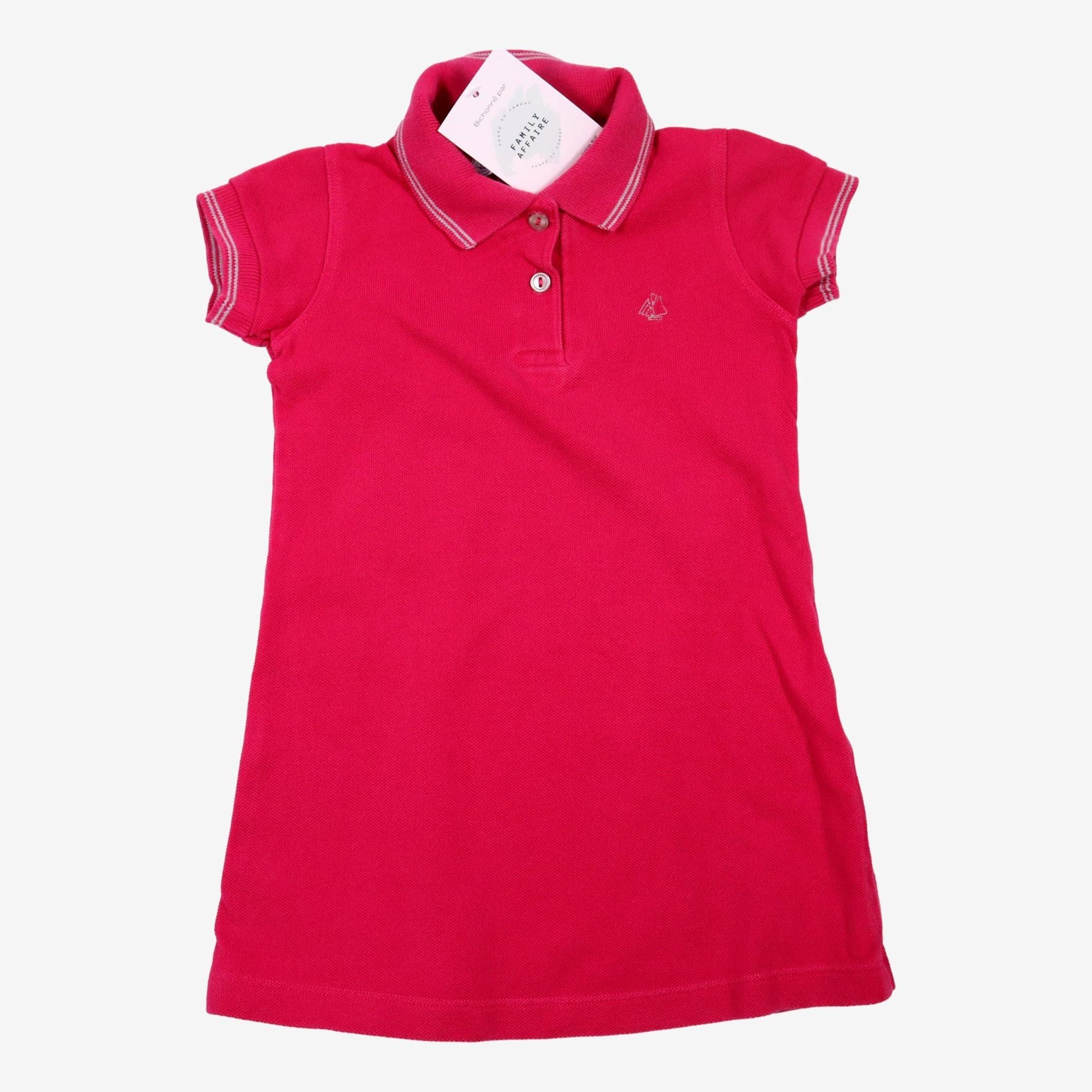 PETIT BATEAU 3 ans rose polo rose