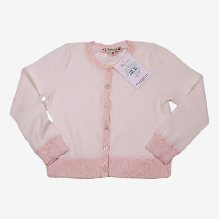 BONPOINT 3 ans gilet rose