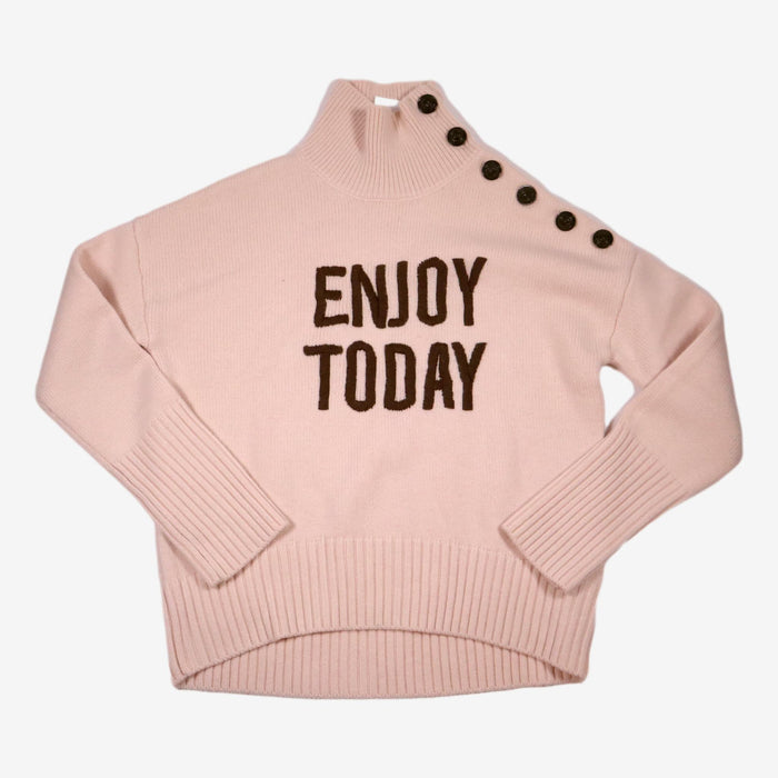 ZADIG & VOLTAIRE 14 ans Pull Enjoy Today laine crème