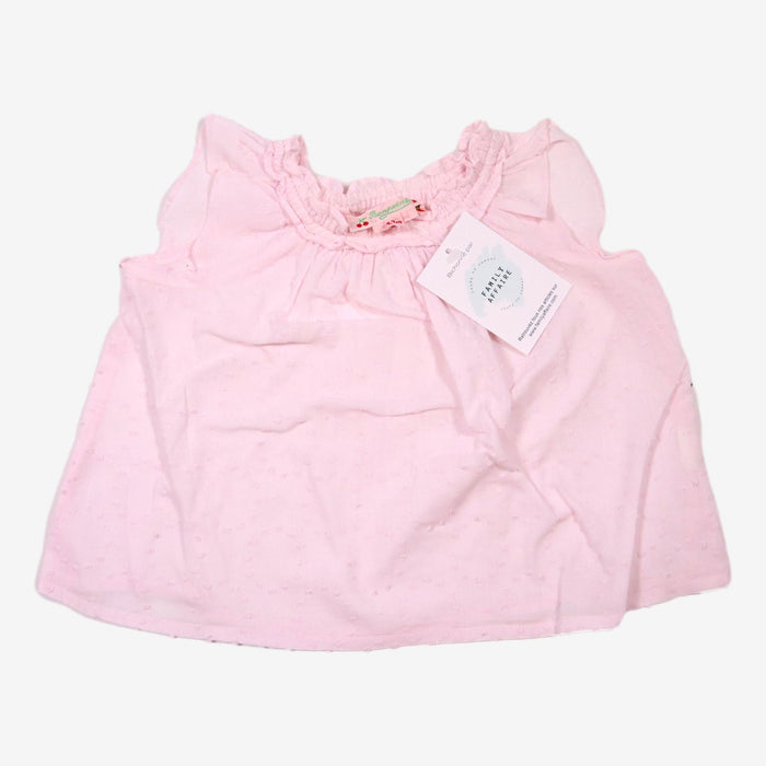 BONPOINT 18 mois blouse rose à points