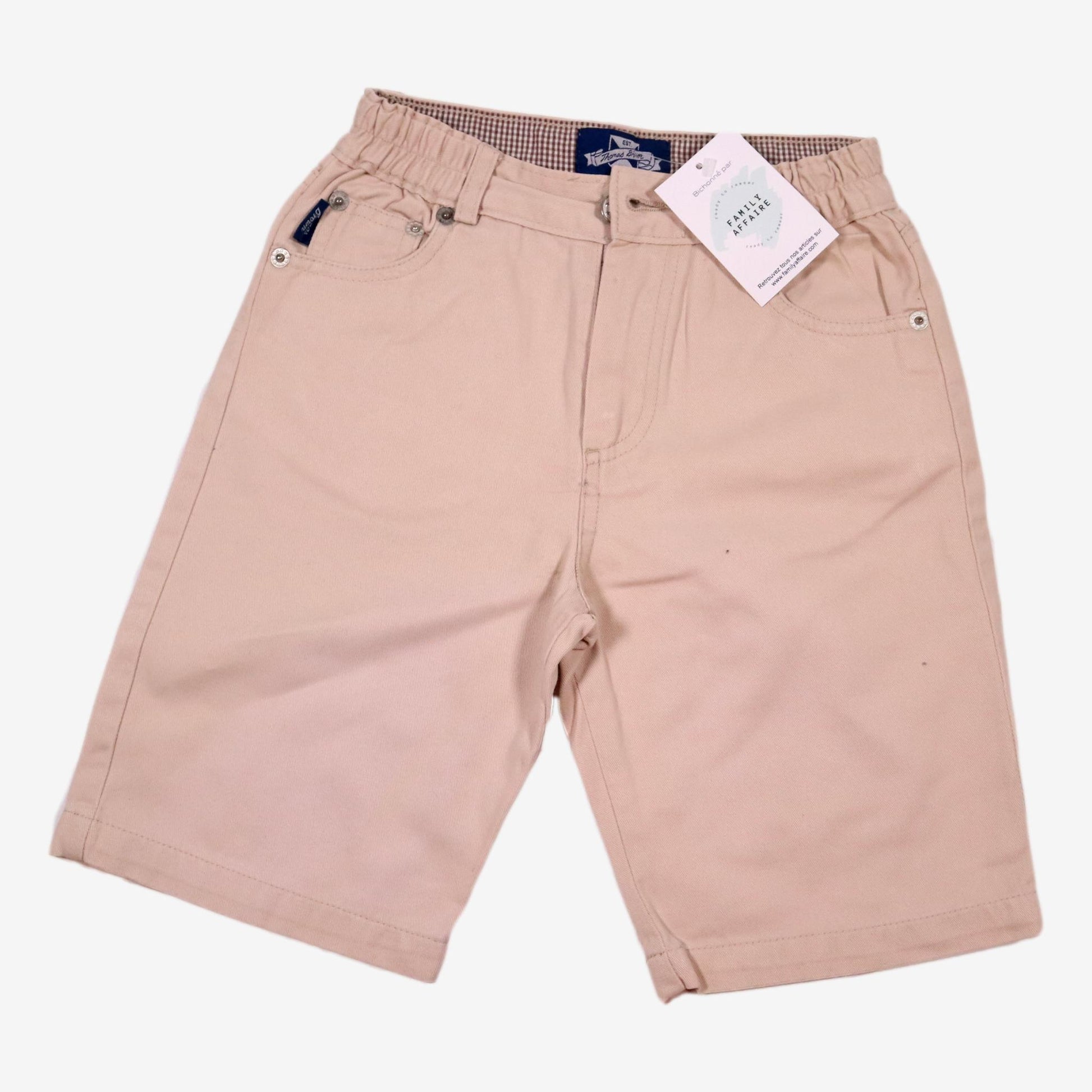 THOMAS BROWN 5 ans short beige