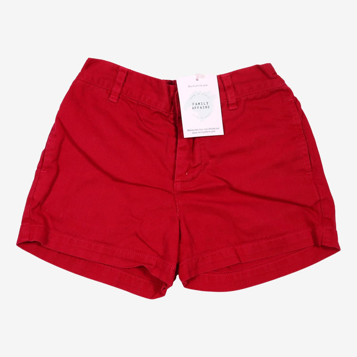 BONTON 8 ans short en jean rouge