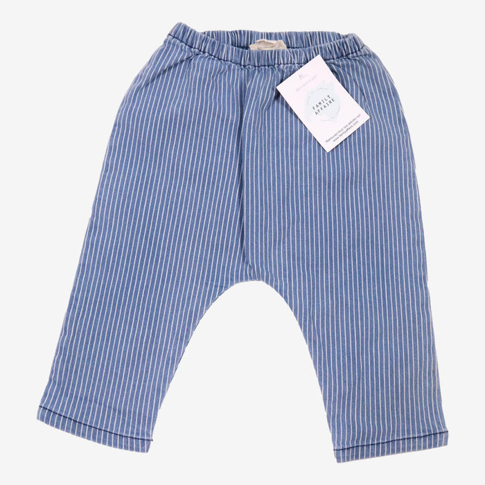 LOUIS LOUISE 12 mois pantalon bleu à rayures blanches