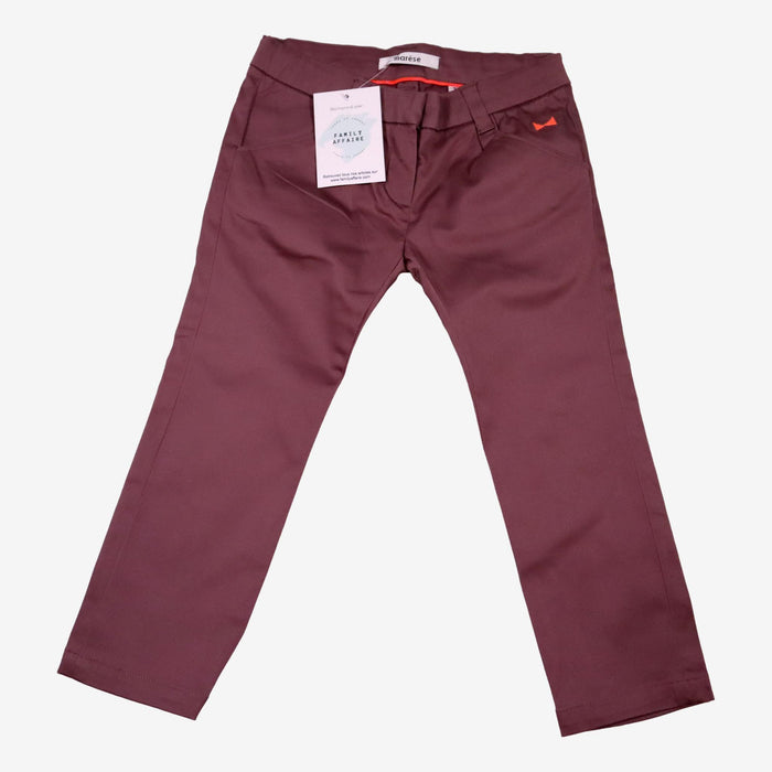 MARESE 3 ans pantalon violet feutré