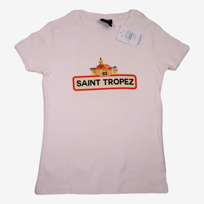 THE ORIGINAL UP 12 ans t-shirt blanc "saint tropez"