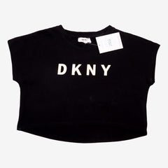 DKNY 10 ans top noir logo dkny