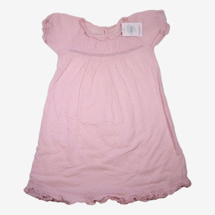 ZARA 4 ans chemise de nuit rose à point rose