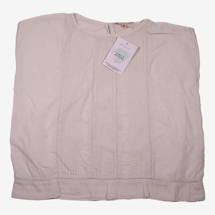 BONPOINT 8 ans blouse blanche devant plissée