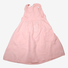 MABO 8/9 ans robe en lin rose