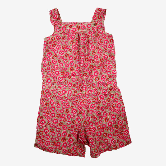 BONPOINT 10 ans Combi short fleurs