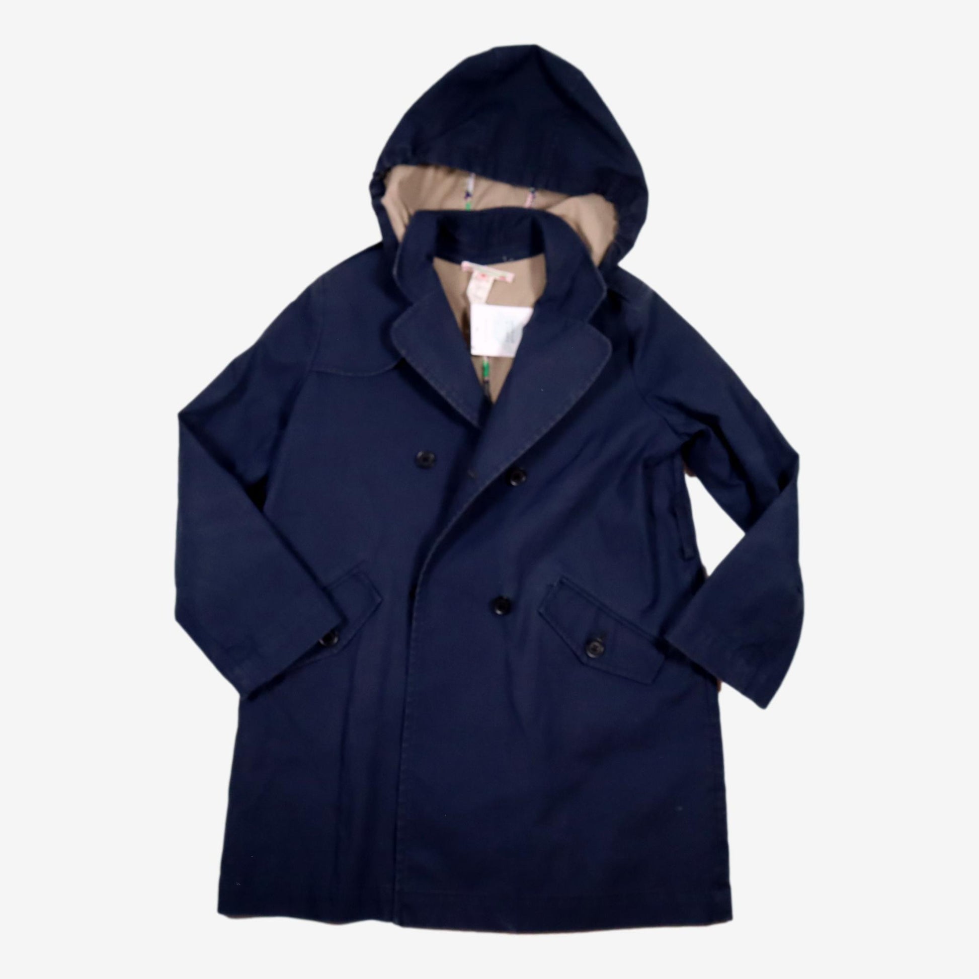 BONPOINT 8 ans trench bleu marine