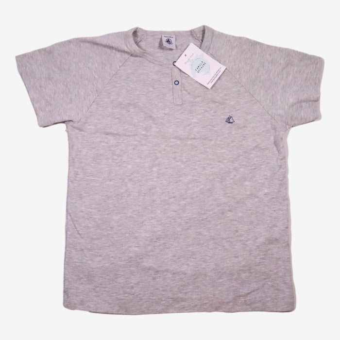 PETIT BATEAU 8 ans Tee-shirt gris