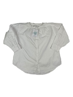 ZARA 6 ans Blouse blanche plumetis