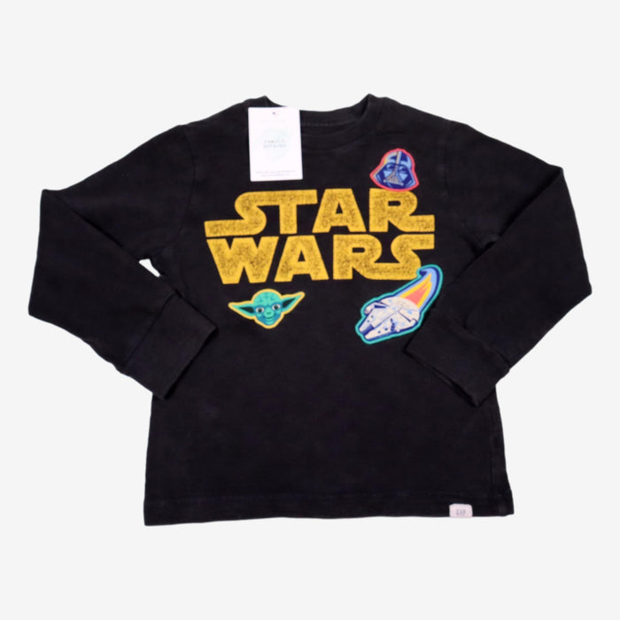 GAP 5 ans t-shirt noir "star wars"