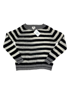 BELAIR 14/16 ans T2 pull mohair noir et blanc