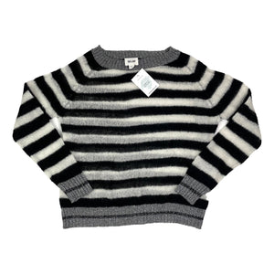 BELAIR 14/16 ans T2 pull mohair noir et blanc