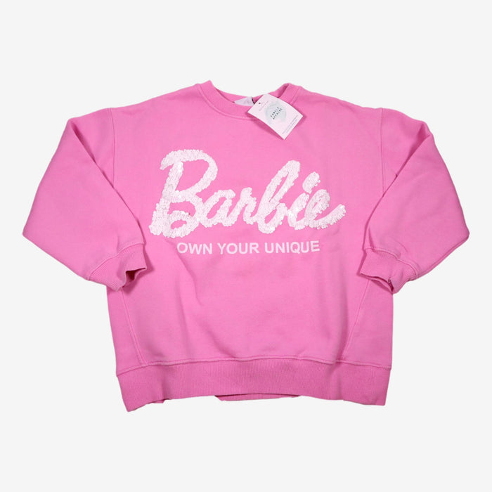 ZARA 10 ans sweat rose barbie