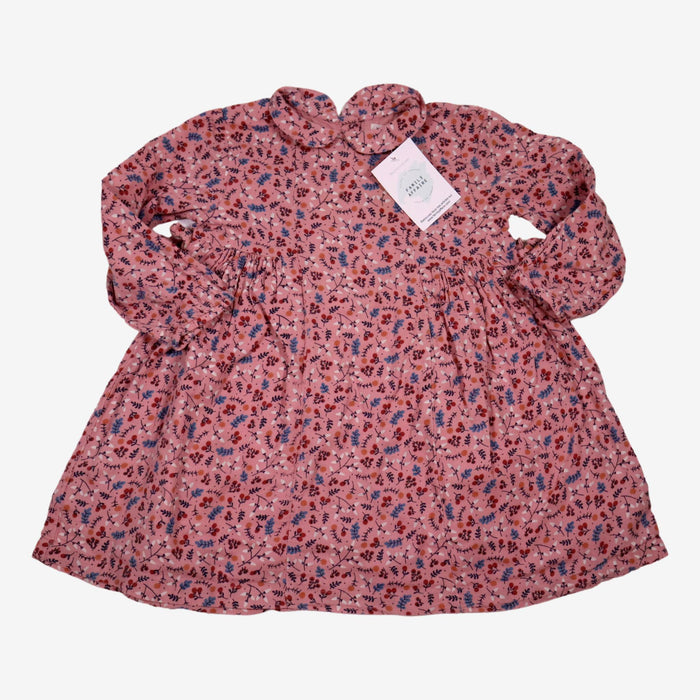 BOUT'CHOU 3 ans robe rose à motifs