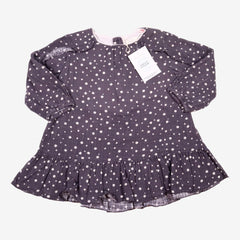 ZARA 3 ans blouse grise à points blancs