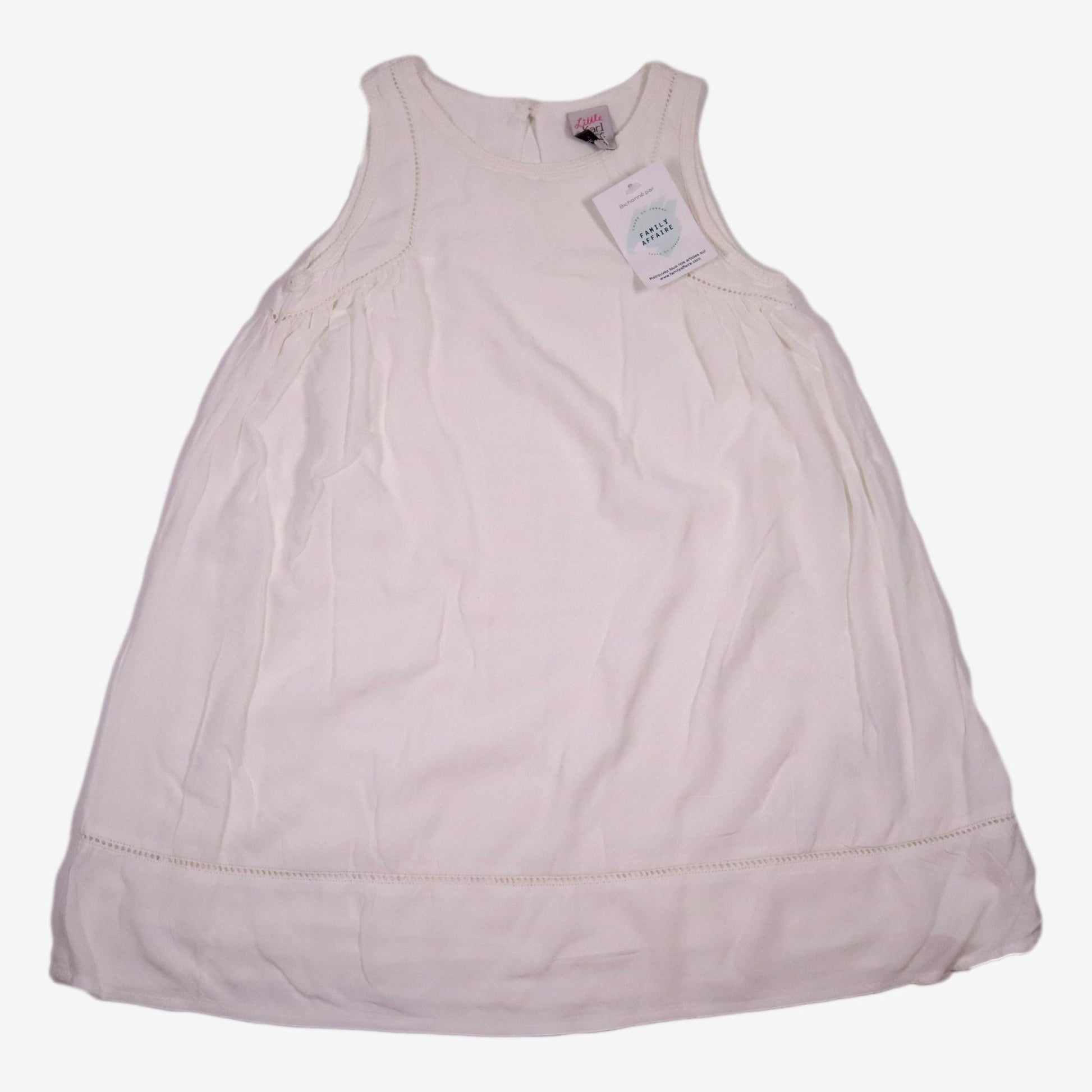 KARL MARC JOHN 8 ans robe blanche