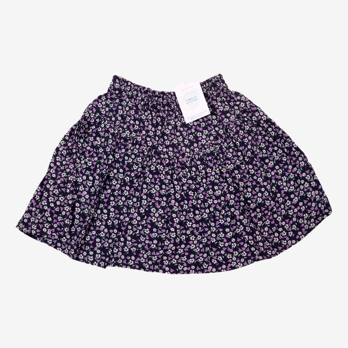 ZARA 9 ans jupe violette à motifs fleurs