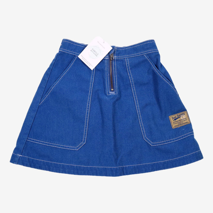 PETIT BATEAU 8 ans jupe en jean bleu