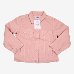 ZARA 8 ans veste en jean rose