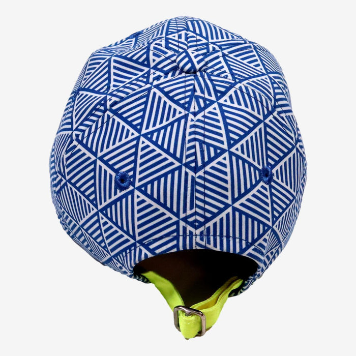 GILIS T 55cm casquette bleu motifs géométriques