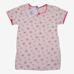 PETIT BATEAU 6 ans t-shirt blanc à motifs fleurs