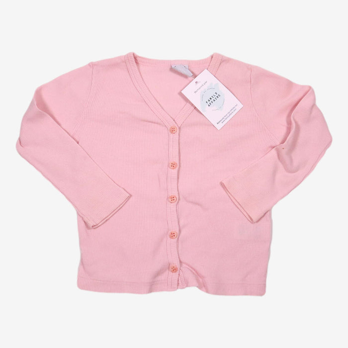 PETIT BATEAU 3 ans gilet rose claire