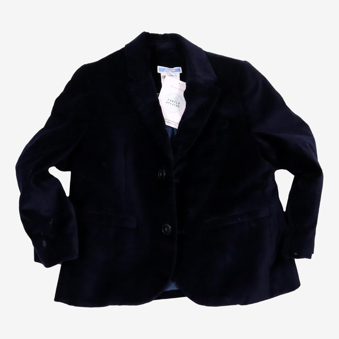 JACADI 4 ans blazer en velour bleu marine